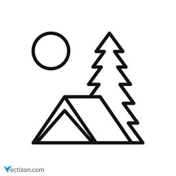 Camping Graphic Icon