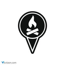 Camping Line Icon