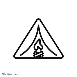 Camping Simple Icon