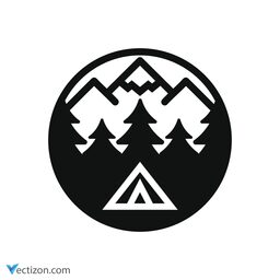Camping Symbol icon