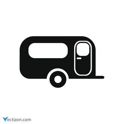 Camping Trailer Icon