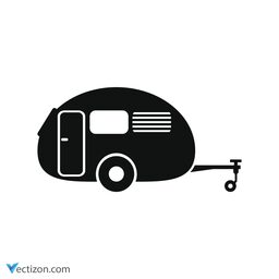 Camping Trailer Symbol icon