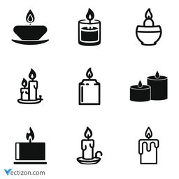 Candle Pack Icon