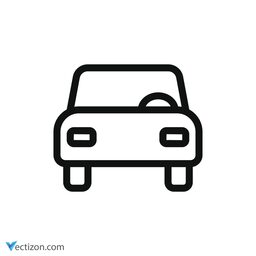 Car Glyph Icon