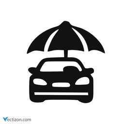 Car Protection Minimal Icon