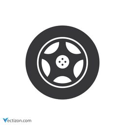 Car Wheel Icon