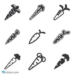 Carrot Set Icon
