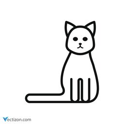 Cat Flat Icon