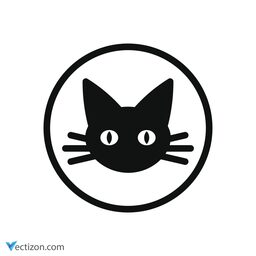 Cat Vector Symbol icon