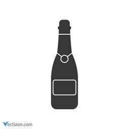 Champagne Minimal Icon