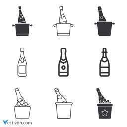 Champagne Set Icon