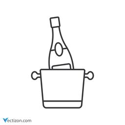Champagne Vector Icon