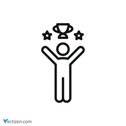 Champion Pictogram icon