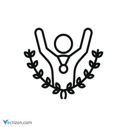 Champion Vector Graphic icon