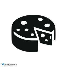Cheese Vector Symbol icon