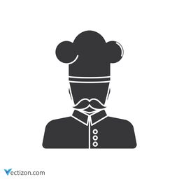Chef Outline Icon