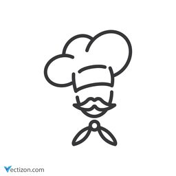 Chef Pictogram icon