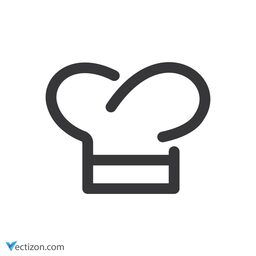 Chef's Hat Pictogram icon