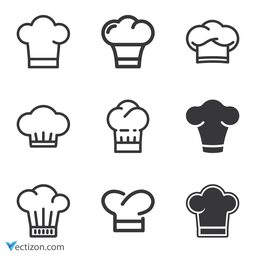 Chef's Hat Set Icon