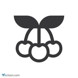 Cherry Line Icon