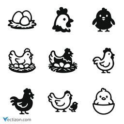 Chicken Pack Icon
