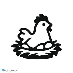 Chicken Vector Icon