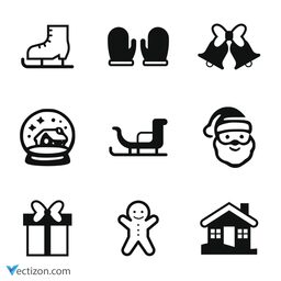 Christmas Set Icon