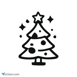 Christmas Tree Flat Icon
