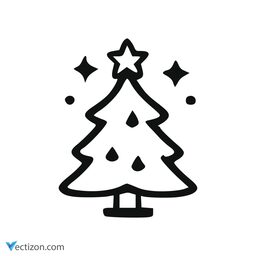 Christmas Tree SVG Icon