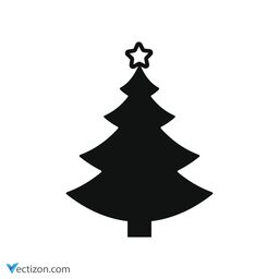 Christmas Tree Vector Icon