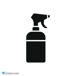 Cleaning Spray Bottle Simple Icon