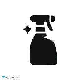 Cleaning Spray Bottle Web Icon