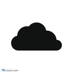 Cloud Glyph Icon