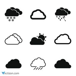 Cloud Set Icon