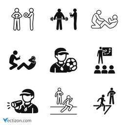Coach Set Icon