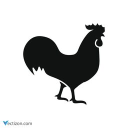 Cock Glyph Icon