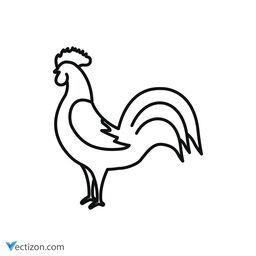 Cock SVG Icon