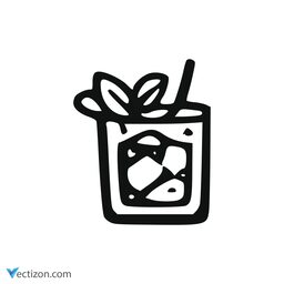 Cocktail Clean Icon