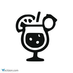 Cocktail Glyph Icon