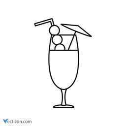 Cocktail Solid Icon
