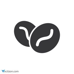 Coffee Bean Interface Icon