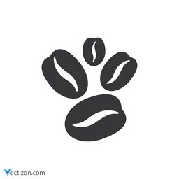 Coffee Bean Outline Icon