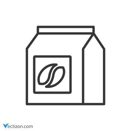 Coffee Bean Simple Icon