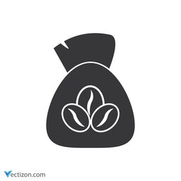 Coffee Bean Vector Icon