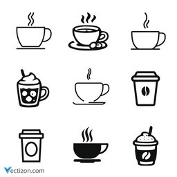 Coffee Cup Set Icon