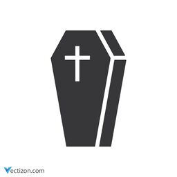 Coffin Pictogram icon