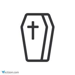 Coffin SVG Icon