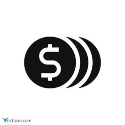 Coin Vector Symbol icon