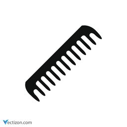 Comb Glyph Icon