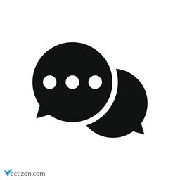 Communication Flat Symbol icon